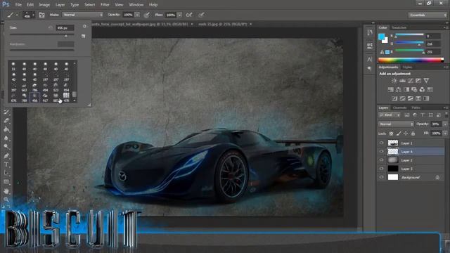 Speedart #3 - Mazda Concept Car Wallpaper смотреть онлайн