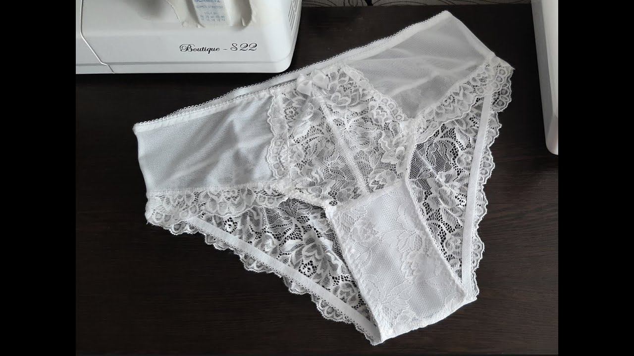 Моделирование + пошив кружевных трусиков смотреть онлайн