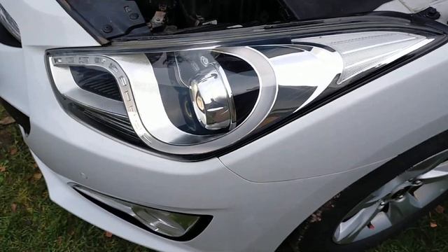 Hyundai i 40 Led h7 Umrüstung und Erfahrung und Empfehlungen. смотреть онлайн