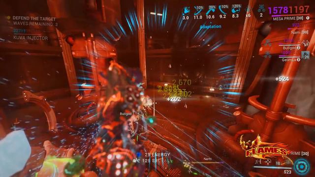 Warframe Steel Path Incursion Nabuk (Kuva Fortress) Mission Defense level 130-132 смотреть онлайн