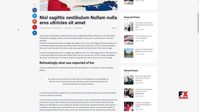 MagMax - News Magazine WordPress Theme Elijah Ryder смотреть онлайн