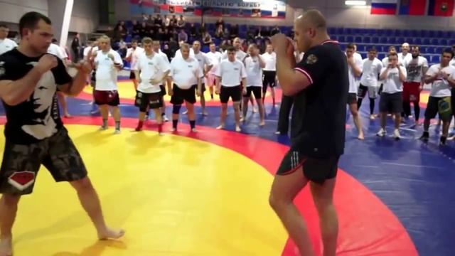 Ударная техника Федора Емельяненко Striking By Fedor Emelianenko ! Семинар Союза MMA  Часть 1