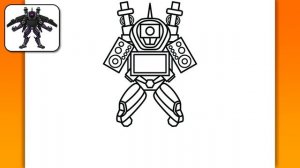 КАК НАРИСОВАТЬ ТРИ ТИТАНА из Скибиди Туалет