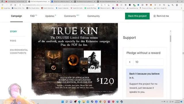 Old Gods Of Appalachia Roleplaying Game - Kickstarter Critique Review