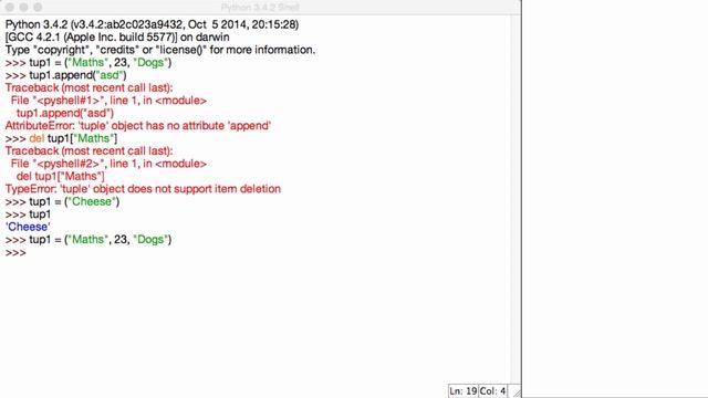 Python Öğreniyorum Ders 11 Veri Grupları (Tuples) Learning Python смотреть онлайн