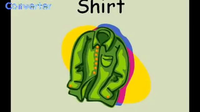 Слова на английском для детей 4 Clothing смотреть онлайн