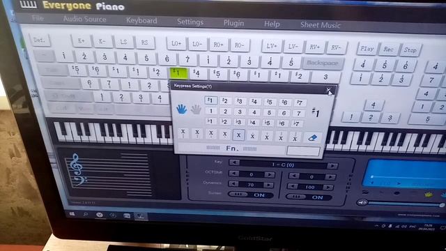 переделка синтезатора под ПК клавиатуру 2 часть