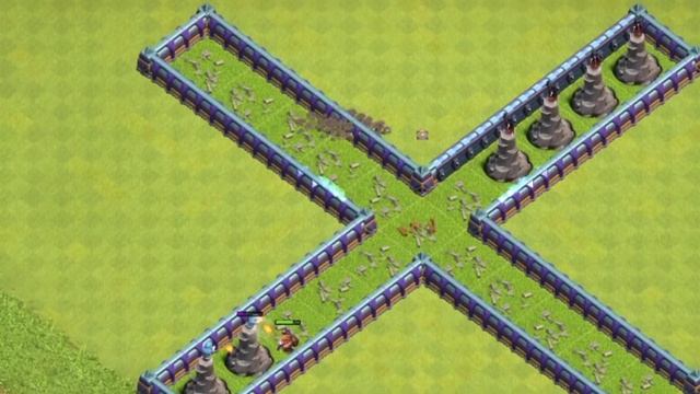 All Tower Defence vs Home Village Normal Troops Who Can Survive|| смотреть онлайн