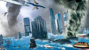 НА ГОРОД ОБРУШИЛСЯ ЦУНАМИ С ТОРНАДО И МЕТЕОРИТНЫЙ ДОЖДЬ В ГТА 5 МОДЫ! ОБЗОР МОДА В GTA 5! ВИДЕО MODS