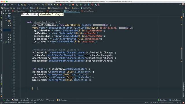 Android Developer's Portfolio - Build a Drawing App - Part 10 смотреть онлайн