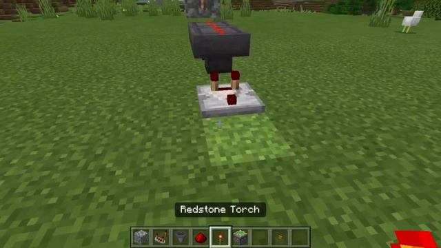How to make a Button work like a Lever | Minecraft смотреть онлайн