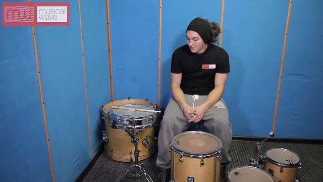 Настройка малого барабана - Урок 2 - Ударная установка. смотреть онлайн