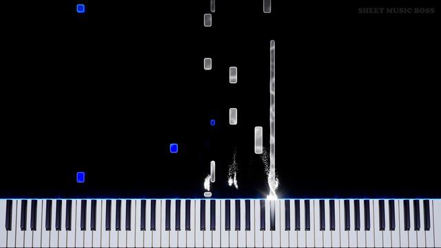 Secunda (from The Elder Scrolls V: Skyrim) - Piano Tutorial смотреть онлайн
