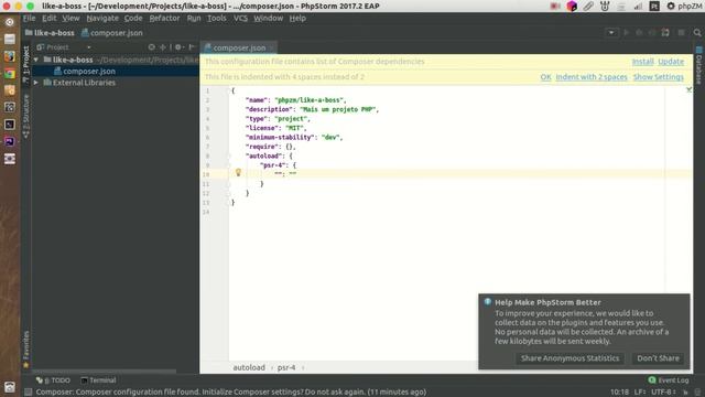 PHP Like a Boss [Composer] (Parte 3 de 13) - Configurando o Autoload PSR-4 смотреть онлайн