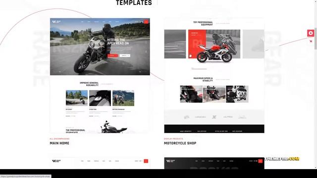 GrandPrix - Motorcycle WordPress Theme motorcycle shop motorbike club Takami смотреть онлайн
