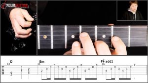 Hotel California Guitar Lesson & TAB - Intro Solo