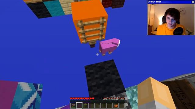 Minecraft Skyblock, but every 30 seconds I get a random block... - Wilbur Soot VOD (Sept 11th 2019) смотреть онлайн