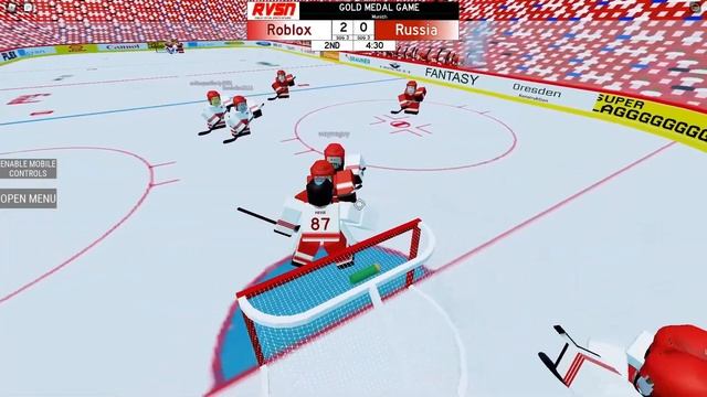 Roblox Ro-Hockey! Roblox Vs. Russia, Gold Medal Final смотреть онлайн