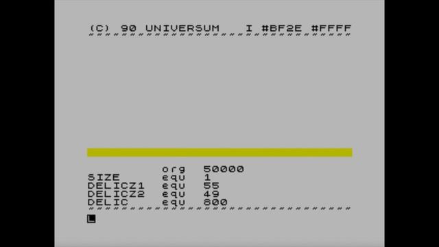 3D Cube rotation in assembler - ZX Spectrum смотреть онлайн