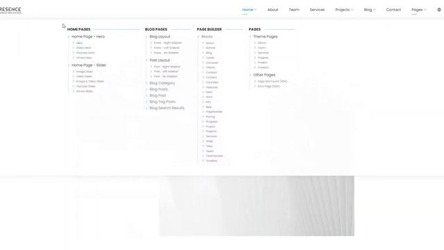 Presence Octobercms Theme - Backend Mega-menu Creation & Management смотреть онлайн