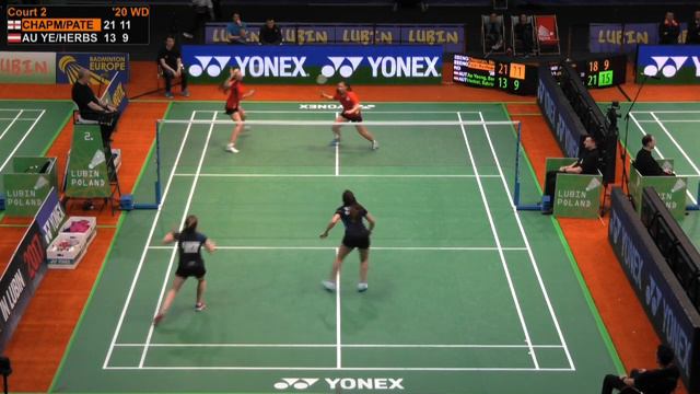#2016EU17C Lubin - Molly Chapman & Freya Patel-Redfearn VS Serena Au Yeong & Sabrina Herbst смотреть онлайн