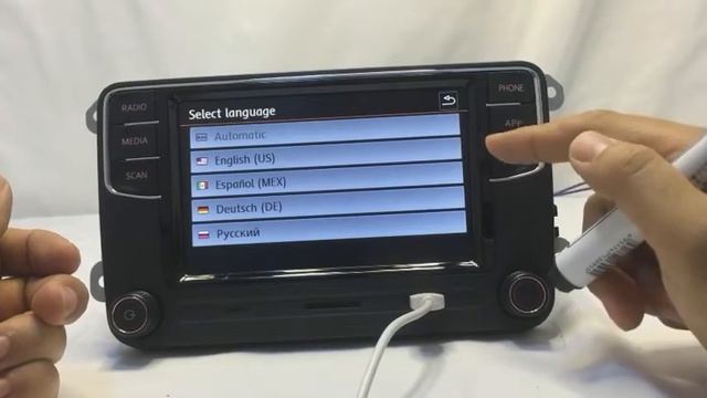 RCD360 NONAME Four Languages. RCD330 RCD360 Language