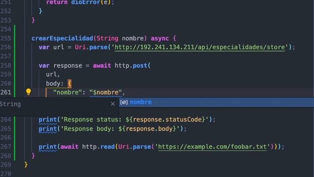 Tutorial Flutter | Peticiones HTTP | POST |#5 смотреть онлайн