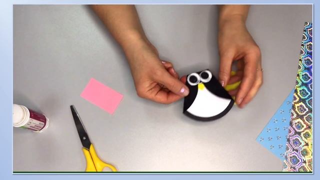 #развитиеребенка, #аппликация, #пингвин 