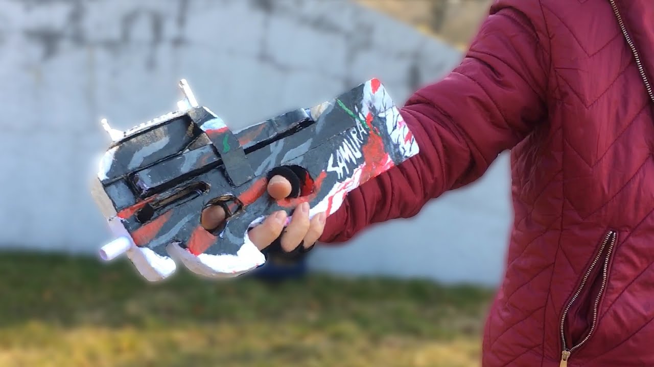 КАК СДЕЛАТЬ P90_ SAMURAI
