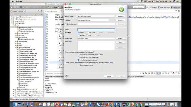 Data Driven Framework in Selenium WebDriver Using Apache POI Part 2 HD смотреть онлайн