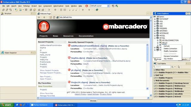 Building the database in RadStudio for C++ Builder, Delphi and RadPHP смотреть онлайн