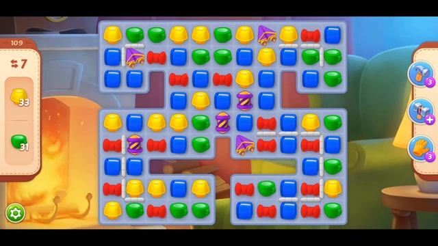 Homescapes - Level 108 - 110 - Gameplay смотреть онлайн