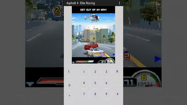 Asphalt 4 Elite Racing | Beverly Hills- Normal Race | J2ME Loader | смотреть онлайн