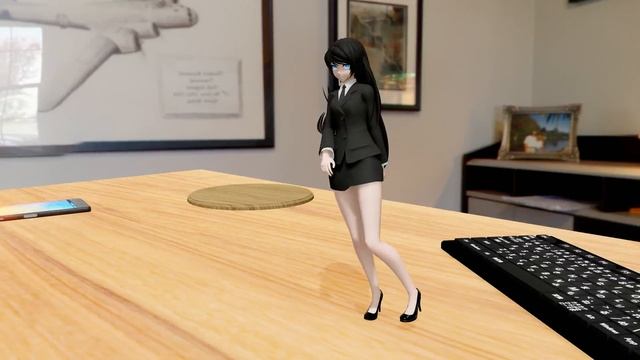 [MMD 4K] 17109 TDA Uniform Yoru on Desk Bubbletop X2 [DL][2160P,60FPS][RAY MMD 1.3.1] смотреть онлайн