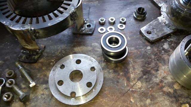 Проект ДАЧНИК часть 7 - обзор металлоконструкций будущего генератора смотреть онлайн