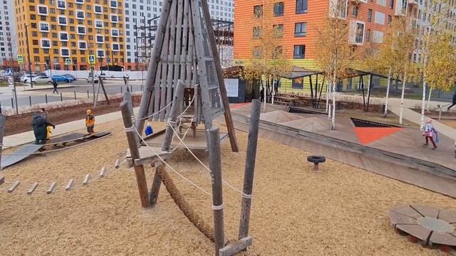 Новые детские площадки в Новой Москве смотреть онлайн