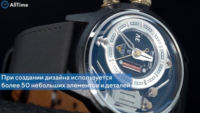 Обзор часов The Electricianz ZZ-A1C/01. Швейцарские наручные часы. Alltime смотреть онлайн