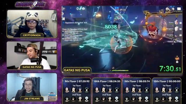 END Game Episode 1 Spiral Abyss Genshin Impact (speed run game) смотреть онлайн