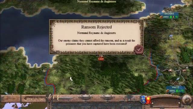 Medieval II Total War мод Deus Lo Vult Прохождение за Францию 11 Англосаксам нет места на континент смотреть онлайн