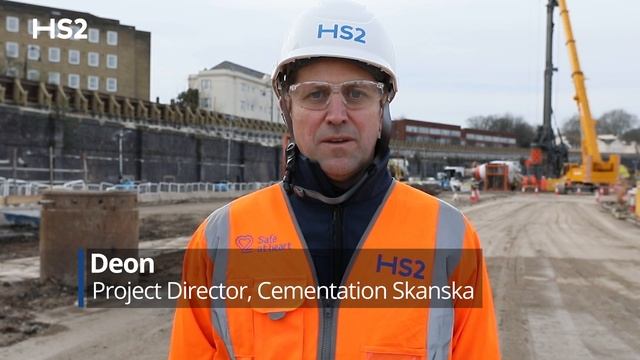 World first vacuum excavation technique at HS2's Euston site. смотреть онлайн