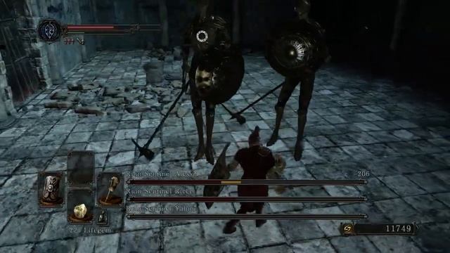 Dark Souls 2 - Git'n Gud Again 26: Ruin Sentinels Boss Fight (First Attempt Kill) смотреть онлайн