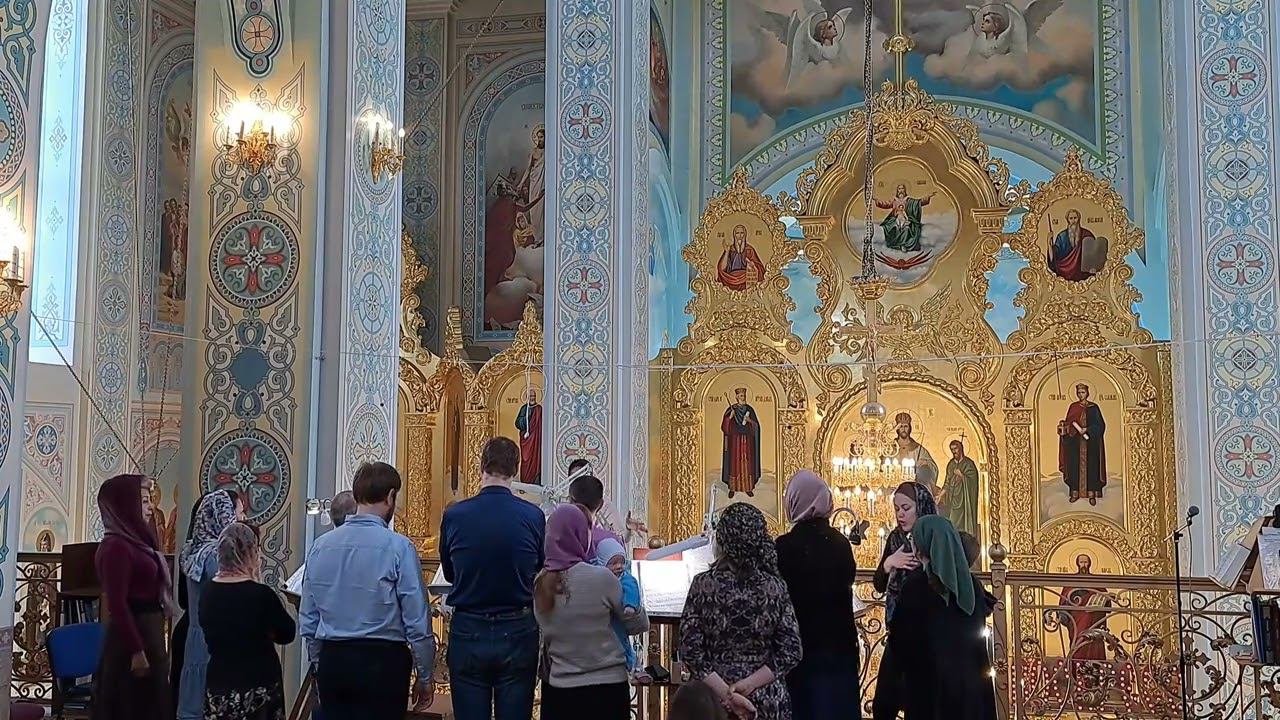 “Просительная ектения” (Б. Лебедев). Регент Екатерина Артюхова. смотреть онлайн