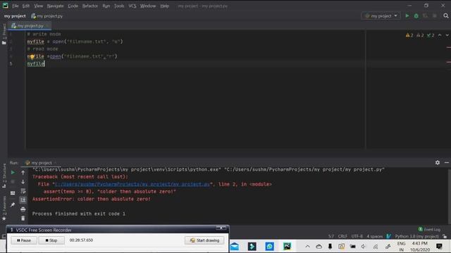 Full video on python Exceptions for beginners//Python session 7/INNOVATION TO REVOLUTION смотреть онлайн