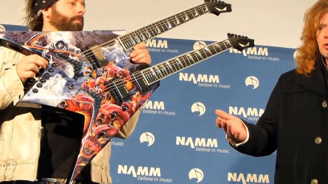 Dave Mustaine (Megadeth) - NAMM show press conference 1/23/13 смотреть онлайн