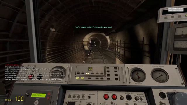Катаюсь на юбилейном на КРЛ в метрострое Garry's mod смотреть онлайн