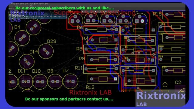 4017 555 60LEDs PCB Design Altium 82 смотреть онлайн