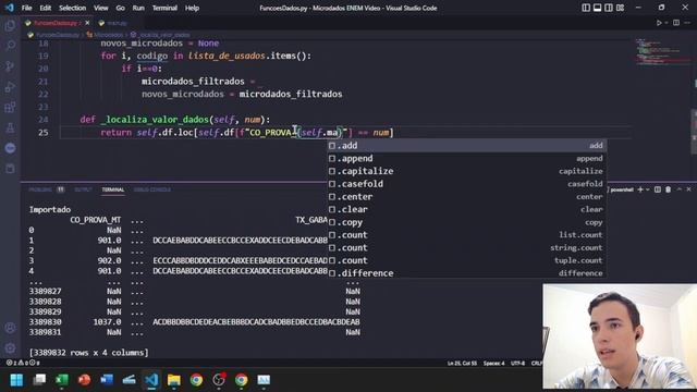 Como eu usei PYTHON para analisar os DADOS do ENEM смотреть онлайн