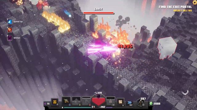 Minecraft Dungeons: Flames of the Nether DLC part 2 смотреть онлайн