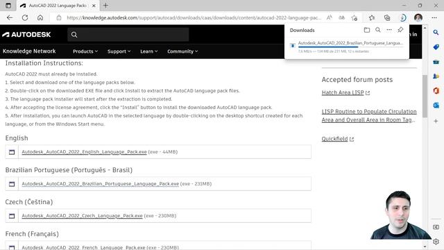 Como trocar o idioma do AutoCAD de Inglês para Português смотреть онлайн