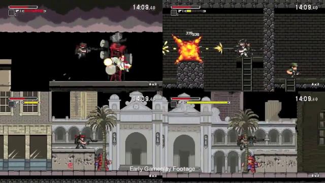 Mercenary Kings Early Split Screen Gameplay Footage смотреть онлайн